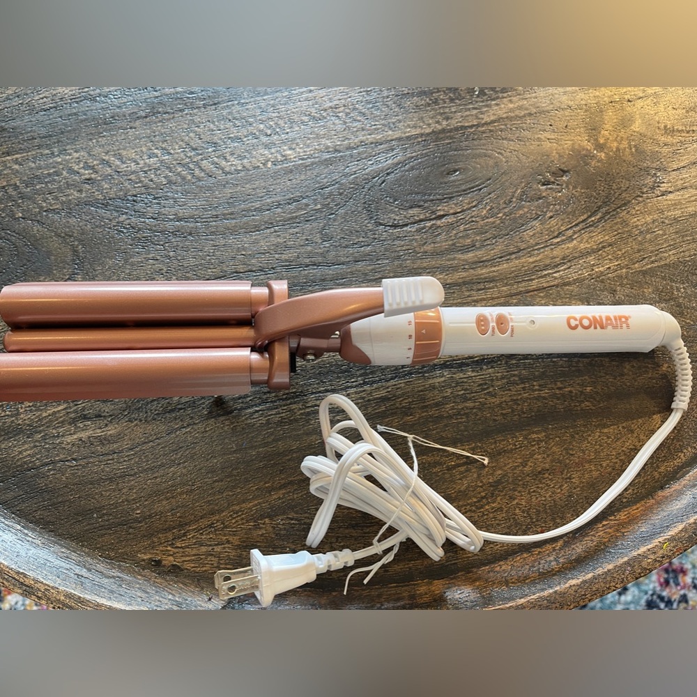 Conair Double Ceramic 3 Barrel Curling Iron